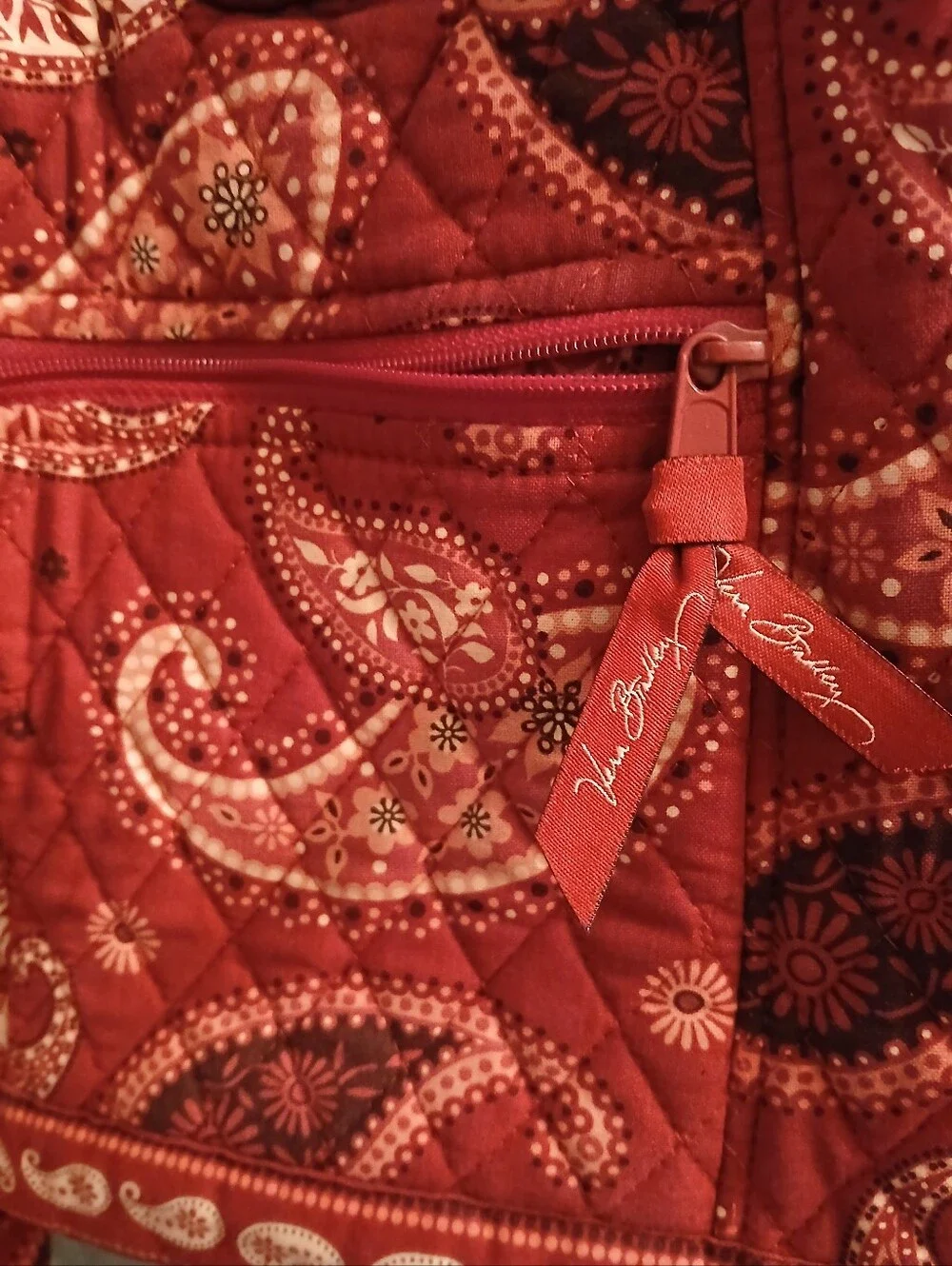 Vera Bradley matching quilted